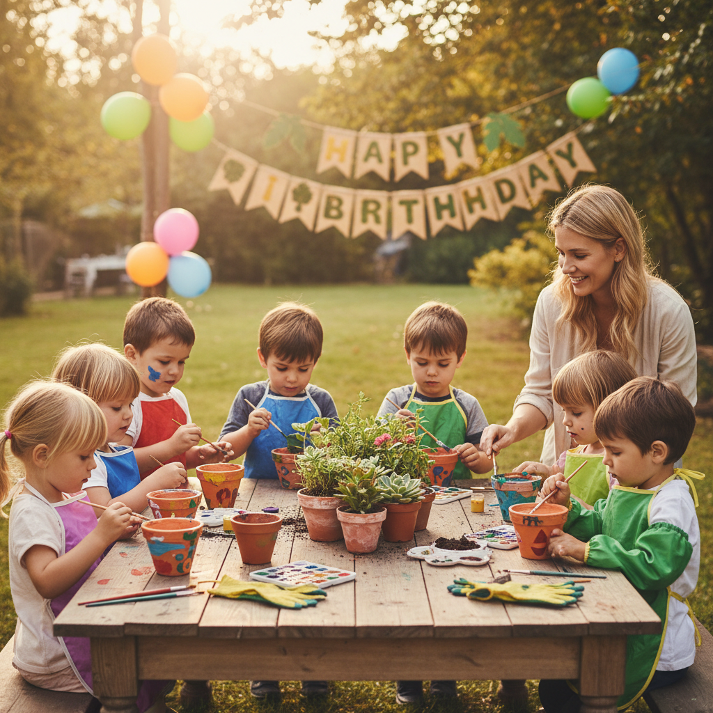 Anniversaire Nature et Créativité